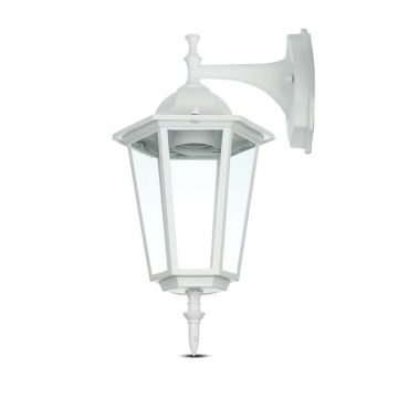 V-TAC VT-750 Applique du jardin petit Lamp IP44 Facing-down corps blanc Holder E27 - sku 7069 V-TAC VT-750 Applique du jardin petit Lamp IP44 Facing-down corps blanc Holder E27 - sku 7069