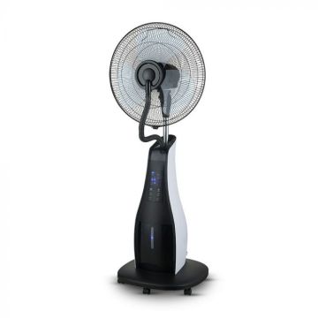 V-TAC VT-8217 Ventilateur brumisateur 80W humidificateur 3 pales 16", réservoir 3.2l et télécommande - 7936 V-TAC VT-8217 Ventilateur brumisateur 80W humidificateur 3 pales 16", réservoir 3.2l et télécommande - 7936