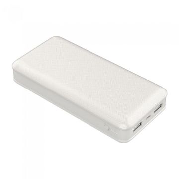 V-TAC VT-3502 Power Bank ABS blanc 20.000mah 2 sortie micro USB 2.1A - sku 8189 V-TAC VT-3502 Power Bank ABS blanc 20.000mah 2 sortie micro USB 2.1A - sku 8189
