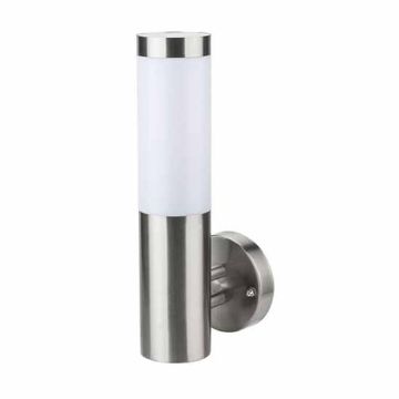 V-TAC VT-833 Applique murale du corps en acier inoxydable IP44 1xE27 - sku 8624