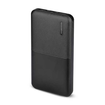 V-TAC VT-3517 Power Bank 10.000mah Petite taille 2 sorties USB 2.0A corps ABS noir - sku 8897 V-TAC VT-3517 Power Bank 10.000mah Petite taille 2 sorties USB 2.0A corps ABS noir - sku 8897