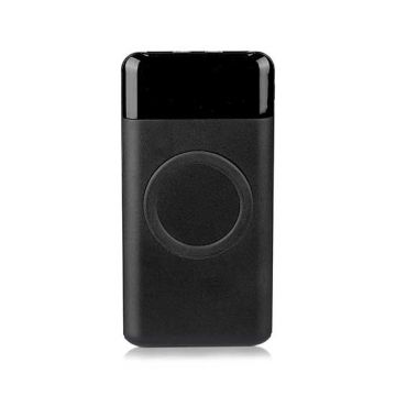 V-TAC VT-3521 Power Bank Wireless Charger 10.000mah 2 sorties micro USB 2A corps ABS noir - sku 8905 V-TAC VT-3521 Power Bank Wireless Charger 10.000mah 2 sorties micro USB 2A corps ABS noir - sku 8905