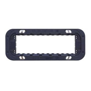 Support slim compatibles Bticino Axolute 6 modules pour plaque Ettroit AN0206S