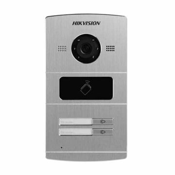 Hikvision DS-KV8202-IM Interphone video IP 2 Bouton de sonnette avec camera 1.3Mpx et lecteur de proximité mifare IP65 Hikvision DS-KV8202-IM Interphone video IP 2 Bouton de sonnette avec camera 1.3Mpx et lecteur de proximité mifare IP65