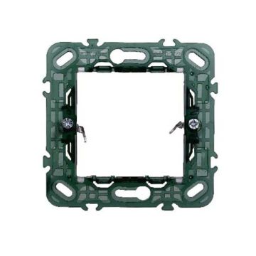 Support compatibles Vimar Plana 2 modules pour plaque Ettroit EV0202