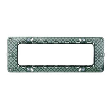 Support compatibles Vimar Plana 7 modules pour plaque Ettroit EV0207