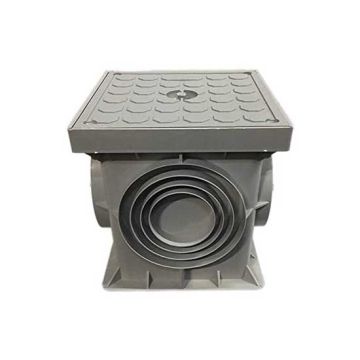 Cockpit complet avec couvercle 20x20cm en polypropylène FAEG - FG10400