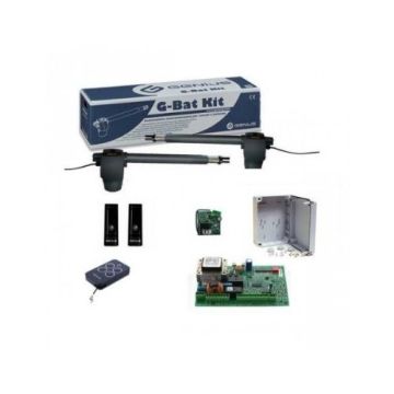 Kit automatisation de portail battant G-BAT pour automatismes jusqu'à 3 m pour porte GENIUS - FAAC Kit automatisation de portail battant G-BAT pour automatismes jusqu'à 3 m pour porte GENIUS - FAAC