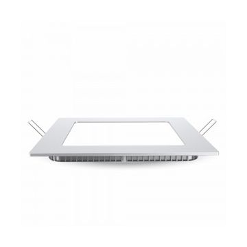 6W LED Panneau Downlight carré + Driver - Mod. VT-607 SQ SKU 4863 - Blanc Chaud 3000K 6W LED Panneau Downlight carré + Driver - Mod. VT-607 SQ SKU 4863 - Blanc Chaud 3000K