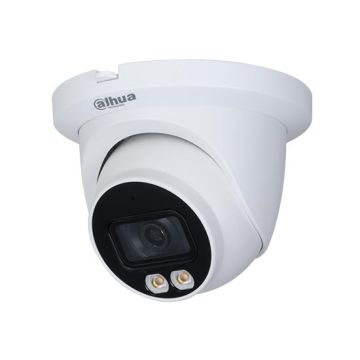 Dahua IPC-HDW3549TM-AS-LED caméra dôme IP AI WizSense 5Mpx HD+ 2.8mm slot SD Wdr smd plus ivs starlight fullcolor audio PoE IP67