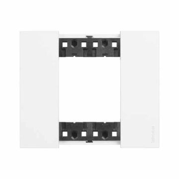 Bticino Living Now 2 Modules de couleur blanc KA4802KW Bticino Living Now 2 Modules de couleur blanc KA4802KW