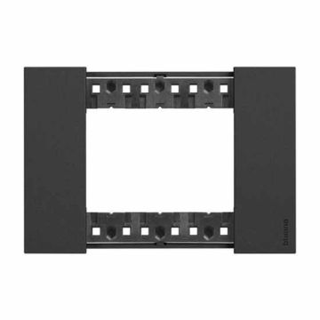 Bticino Living Now 3 Modules de couleur noir KA4803KG Bticino Living Now 3 Modules de couleur noir KA4803KG