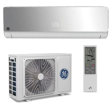 Climatiseur mural inverseur mono-split 9000BTU couleur blanche A++/A+ General Electric Ge Appliances Future Series Wifi Gestion intelligente intégrée composée de GES-NJGW25IN-20 + GES-NJG25OUT-20
