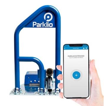 Barrière de parking intelligente recharge solaire auto-alimentée gestion smartphone Smart Bluetooth Parklio