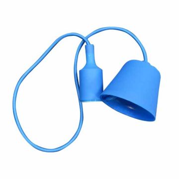Plafond Titulaire Pendentif Ampoule E27 1MT- Mod. VT-7228 SKU 3476 - Bleu Plafond Titulaire Pendentif Ampoule E27 1MT- Mod. VT-7228 SKU 3476 - Bleu