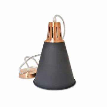 Moderne lumière Pendant 1MT E27 Elegant Stylish Ф220mm - Mod. VT-7520 SKU 3700 - Sand Finish Noir Moderne lumière Pendant 1MT E27 Elegant Stylish Ф220mm - Mod. VT-7520 SKU 3700 - Sand Finish Noir