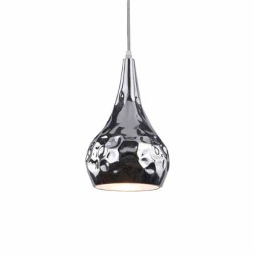 Lumière Pendant 1MT E27 Elegant Stylish Ф160mm - Chrome Cuivre Lumière Pendant 1MT E27 Elegant Stylish Ф160mm - Chrome Cuivre
