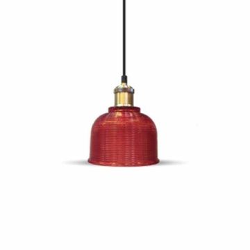 Modern Pendant Light 1MT E27 Elegant Stylish Ф145mm - Mod. VT-7150 SKU 3731 - Verre Rouge Modern Pendant Light 1MT E27 Elegant Stylish Ф145mm - Mod. VT-7150 SKU 3731 - Verre Rouge