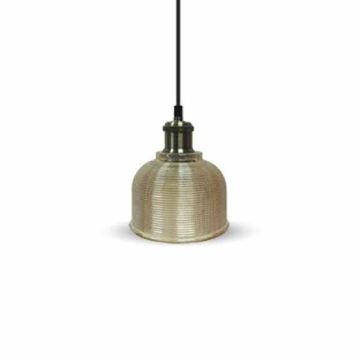 V-TAC VT-7150 Support de suspension Led 1MT E27 Élégant Élégant Ф145mm métal et verre ambré sku 3732 V-TAC VT-7150 Support de suspension Led 1MT E27 Élégant Élégant Ф145mm métal et verre ambré sku 3732