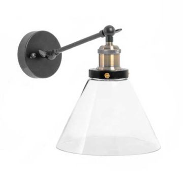 Lampadario parete Moderno vetro trasparente orientabile E27 Ф180mm - Mod VT-7143 Lampadario parete Moderno vetro trasparente orientabile E27 Ф180mm - Mod VT-7143