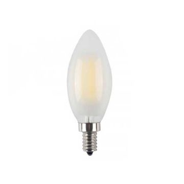 LampadinaLED Candela filamento Vetro Opaco 4W E14 2700K Dimmable LampadinaLED Candela filamento Vetro Opaco 4W E14 2700K Dimmable