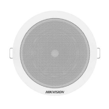 Haut-parleur de plafond analogique Hikvision DS-QAE0206G1-V 6W montage encastré Ø148 mm Haut-parleur de plafond analogique Hikvision DS-QAE0206G1-V 6W montage encastré Ø148 mm