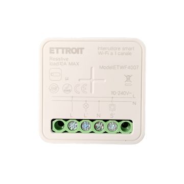 Micromodule ETTROIT 1 canal 10 A pour interrupteur WiFi intelligent encastré Tuya ETWF4007