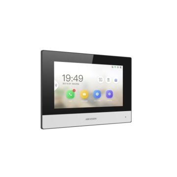 Hikvision DS-KH6320Y-WTE2 – Interphone vidéo IP 7″ 2 fils, moniteur d&#39;intérieur