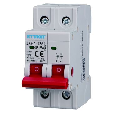Interrupteur-sectionneur ETTROIT pour rail DIN 2P 125 A 240 V - JX429800